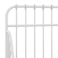VidaXL Bedframe verlengbaar metaal wit 80x130/200 cm - thumbnail