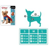 Kostuum voor honden Stripheld - Maat: M - thumbnail