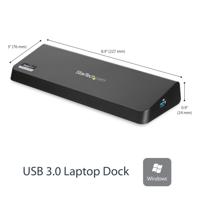 Hub USB Startech USB3DOCKHDPC - thumbnail