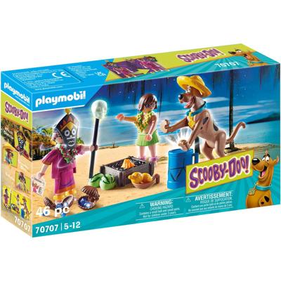 PLAYMOBIL scooby-doo! - avontuur met witch doctor constructiespeelgoed (70707) PLAYMOBIL scooby-doo! - avontuur met witch doctor constructiespeelgoed (70707)
