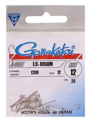 Gamakatsu Hook Ls-1050N (Nickel) Size 12, 25 st