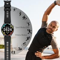 Smartwatch beafon WATCH 301 44 mm 1,45" Zwart - thumbnail