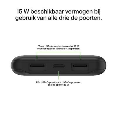 Powerbank Belkin BOOST↑CHARGE Zwart 10000 mAh