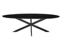 Oslo Black Oval 240 cm-12540 - thumbnail