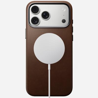 Nomad Traditional leather case iPhone 17 Pro Max - Brown