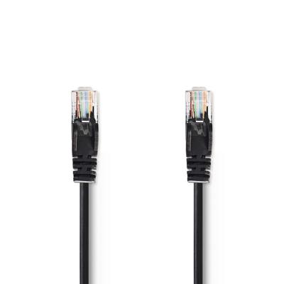 CAT5e UTP-Netwerkkabel | RJ45 Male - RJ45 Male | 0,5 m | Zwart