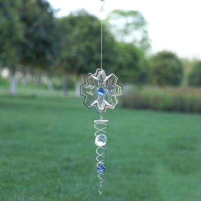 Opvouwbare metalen platen ijzeren draad wind chimes huis Tuin Decoratie (W001)
