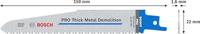 Bosch Accessories 2608657935 Reciprozaagblad S 930 CF, Endurance for Heavy Metal, verpakking van 25 stuks 25 stuk(s) - thumbnail