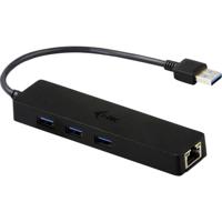 I-tec U3GL3SLIM USB 3.0 (3.1 Gen 1) Type-A Zwart hub & concentrator - thumbnail