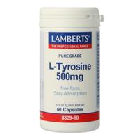 Lamberts L-tyrosine 500mg Capsules - thumbnail