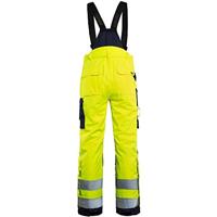 Blåkläder Dames Winterwerkbroek High-Vis 78851977 | High-Vis Geel/Marineblauw | Maat 40 - 7330509551080 - thumbnail