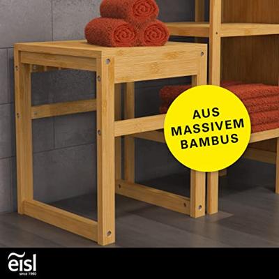 EISL badkamerkruk 35x35x45 cm bamboe