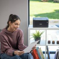 Monochrome printer met één functie - BROTHER - HL-L1240W - Wi-Fi & Wi-Fi Direct - A4 - thumbnail