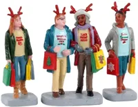 Girls christmas shopping trip set of 3 kerstfiguur LEMAX - Lemax - thumbnail