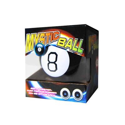 Magic 8 Ball Vragenspel - Zwarte Biljartbal - Geen Batterijen Nodig