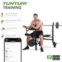 Tunturi WB40 Weight Bench l Halterbank - thumbnail