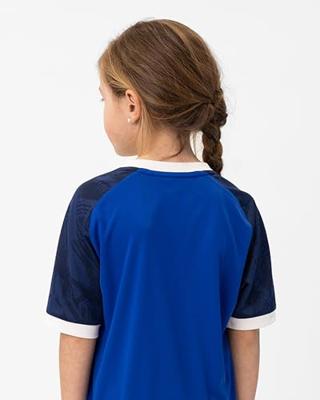 JAKO 4224K Shirt Iconic Km Kids - Sportroyal/Marine - 152