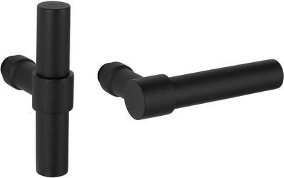 Krukpaar BOLT L+T zwart Krukpaar BOLT L+T zwart