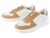esmara Dames sneaker (Wit/bruin, 41) - thumbnail