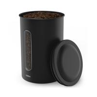 Xavax koffieblik voor 1,3 kg bonen of 1,5 kg poeder, luchtdicht, aromadicht, zw - thumbnail