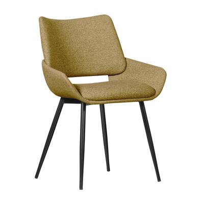 WOOOD Eetkamerstoel 'Parade' Melange, kleur Mosterdgeel