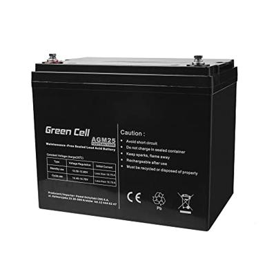 Green Cell AGM25 UPS-accu Sealed Lead Acid (VRLA) 12 V 75 Ah