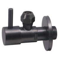 Wiesbaden Hoekstopkraan Xellanz Minimal 1/2 x 3/8 Of Knel 10 mm Gunmetal - thumbnail