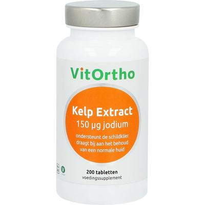 VitOrtho Kelp Extract (150mcg Jodium) Tabletten 200st