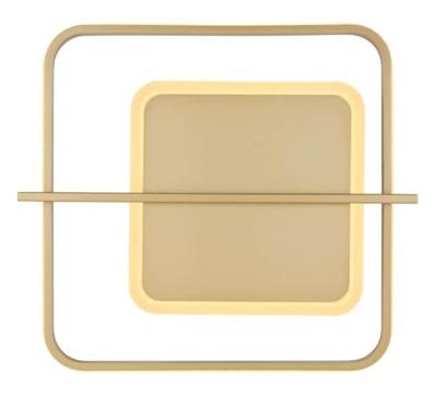 Globo Gouden plafondlampReball vierkant - 48553-36