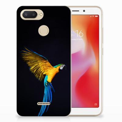 Xiaomi Redmi 6 TPU Hoesje Papegaai