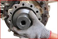 KS Tools 450.0169 3/4-sleufmoersleutel met 6 pennen voor Mercedes en MAN - thumbnail