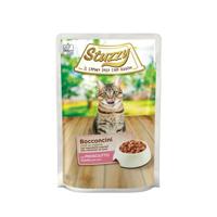 STUZZY Chunks with ham - nat kattenvoer - 85g - thumbnail