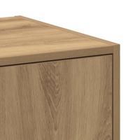 Apothekerskast 40x41x77,5 cm bewerkt hout artisanaal eikenkleur - thumbnail