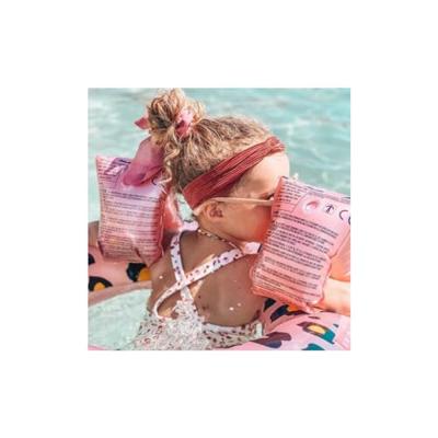 Zwembandjes Panterprint Roségoud 2-6 Jaar