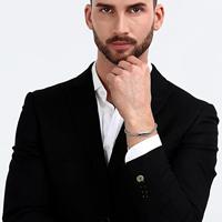 Maserati Roestvrij staal 22 cm Heren armband - thumbnail