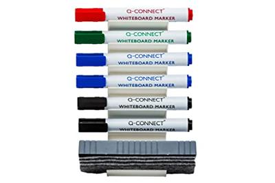 Q-CONNECT accessoirehouder voor whiteboard, incl markers en wisser