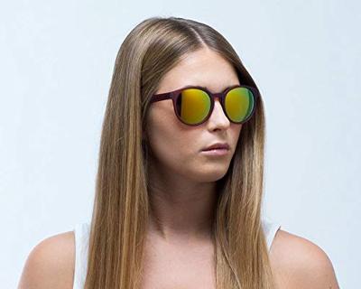 Spect Eyewear zonnebril Lace panto matzwart/goud