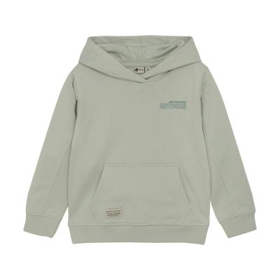 Daily7 winter hoodie jongens - groen - backprint
