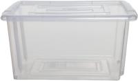 Whitefurze Stack & Store Medium opbergdoos 32 liter zonder deksel, transparant - thumbnail