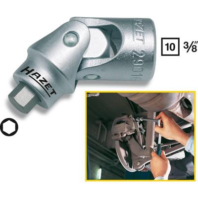 HAZET Scharnierbit voor remzadel 2901G-7 · 3/8 inch (10 mm) vierkant hol · Binnen-zeskant-profiel · SW 7 mm