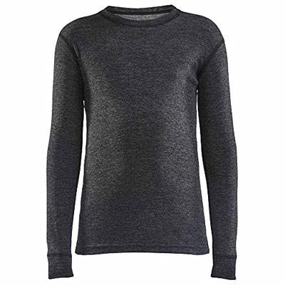 Craft 1909714 Core Wool Merino Set Jr - Black Melange - 134/140 Craft 1909714 Core Wool Merino Set Jr - Black Melange - 134/140