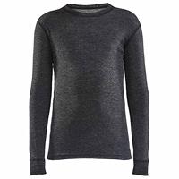 Craft 1909714 Core Wool Merino Set Jr - Black Melange - 134/140 - thumbnail