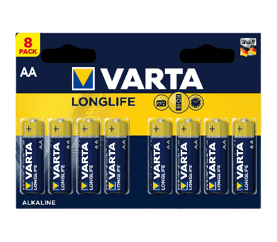 Varta Longlife AA Wegwerpbatterij Alkaline