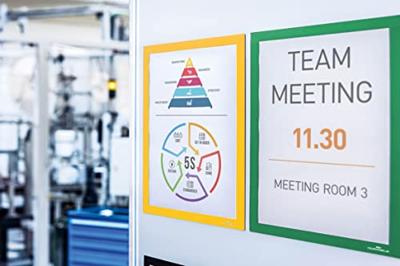 Durable 486905 DURAFRAME® Magnetic Infoframe, magnetisch DIN A4 Groen (b x h) 236 mm x 323 mm 5 stuk(s) Durable 486905 DURAFRAME® Magnetic Infoframe, magnetisch DIN A4 Groen (b x h) 236 mm x 323 mm 5 stuk(s)