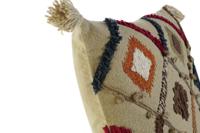 Kussenhoes DKD Home Decor Multicolour Franjes 50 x 1 x 50 cm - thumbnail