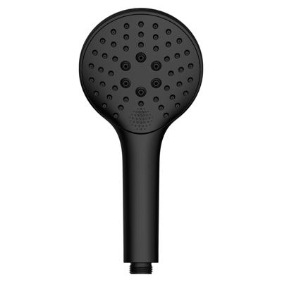 Smart handdouche rond 3-standen kunststof mat zwart