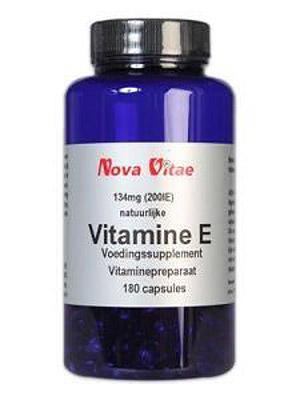 Nova Vitae Vitamine E 200IU 180 Capsules