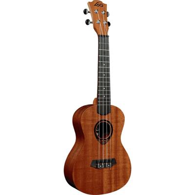 LAG Guitars Tiki Uku 8 TKU8C concert ukelele met gigbag