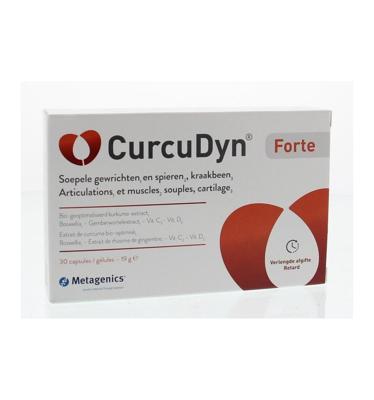 Metagenics Curcudyn Forte Voedingssupplement Bewegingsstelsel 30 Capsules