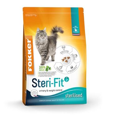 Fokker Steri-Fit kattenvoer 2 x 10 kg